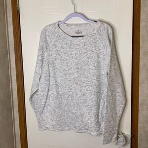 Bobbie Brooks womens heather gray sweatshirt size 1x